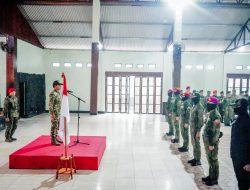 Jaga Kedaulatan NKRI, 136 Prajurit TNI di Papua Terima Kenaikan Pangkat Luar Biasa