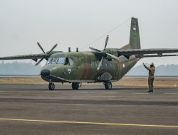 Dukung OMC  di Palembang, TNI Semai 5,4 Ton NaCl dan Dry Ice dari Lanud SMH