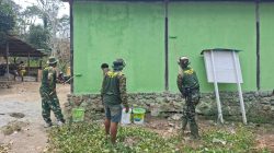 Hari Ke-11, Satgas TMMD Kodim 1808/Mansel Selesaikan Perbaikan Lima Rumah Warga Yamboi