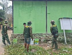 Hari Ke-11, Satgas TMMD Kodim 1808/Mansel Selesaikan Perbaikan Lima Rumah Warga Yamboi
