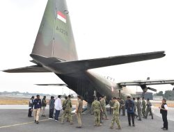 Dukung OMC Karhutla, TNI Terbangkan Total 9,5 Ton Bahan Semai dari Posko Halim