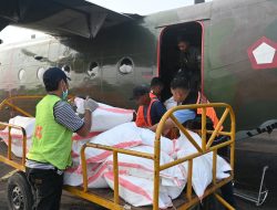 Intensifkan Modifikasi Cuaca di Palembang, Satgas Udara Tabur 10 Ton Bahan Semai