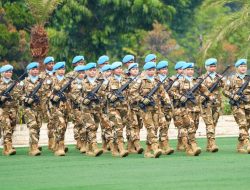 Satgas BGC TNI Konga XXXIX-G Monusco Tiba di Tanah Air