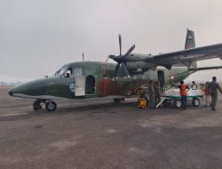 Modifikasi Cuaca Berlanjut, TNI Intensifkan Modifikasi Cuaca di Palembang, Satgas Udara Semai 9 Ton dry ice dan NaCl