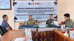 TNI Dukung Operasi Modifikasi Cuaca di Papua Selatan, Semai 10 Ton Garam