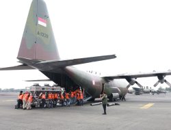 Satgas TNI Kembali Semai 10,8 Ton Bahan Modifikasi Cuaca di Kalimantan