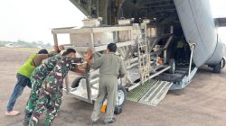 Percepat Penanganan Karhutla di Palembang, Satgas Udara Semai 7,2 Ton Dry Ice dan NaCl