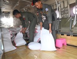 Penanggulangan Karhutla di Palembang, Satgas Udara Semai 7,2 Ton Bahan Operasi Modifikasi Cuaca